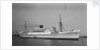 Passenger liner 'Dunnottar Castle' (Br, 1936), Union-Castle Mail S S Co. Ltd, under way at Beira by unknown