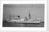 Passenger liner 'Dunnottar Castle' (Br, 1936), Union-Castle Mail S S Co. Ltd, under way at Beira by unknown