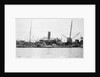 'Sakura Maru' (Ja, 1887) at moorings, junks alongside by unknown