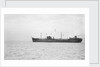 Photograph of the tanker 'Athelvictor' (1941) at anchor by unknown