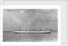 The 'Catrine' (Br, 1940) anchored in the River Mersey by unknown