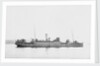 'Eddystone' (Br, 1927) at anchor, probably as a convoy rescue ship. by unknown