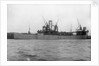 'Essex Lance' (Br, 1918) at quayside, under a coal hoist. by unknown