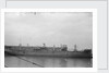 A starboard broadside view of 'Lowlander' (1925) at quayside by unknown