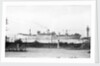 Cargo liner 'Manchester Port' (1935) under tow with topmasts struck by unknown