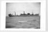 Cargo liner 'Mandalay' (Br, 1911) at anchor by unknown