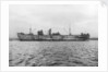 Photograph of general cargo vessel Nailsea Moor (1937) at moorings in 1943 by unknown