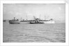 'Nordahl Grieg' (No, 1944) at anchor in the River Mersey by unknown