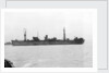 'Ocean Wanderer' (Br, 1942) at anchor by unknown