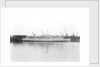 A starboard broadside view of 'President Warfield' (1928) at quayside by unknown