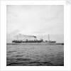 'Ranchi' (Br, 1925), under tow as a troopship by unknown