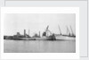 General cargo, short sea, motor vessel 'Underwood' (1941) at quayside in Avonmouth by unknown