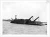 The steam chain ferry 'The Lady Beatrice' (1894) crossing the River Deben from Felixstowe to Bawdsey by Smiths Suitall Ltd.