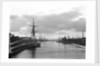 A view of the inner harbour at sunset from the harbour entrance west of the road bridge at Lowestoft, Suffolk by Smiths Suitall Ltd.