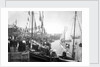 A view across Pearson's Quay along the shore of the River Colne at Rowhedge during an unidentified festival by Smiths Suitall Ltd.