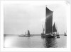 A view across the River Orwell from near Pin Mill with the spritsail barge 'Freston Tower' (1889) in the foreground by Smiths Suitall Ltd.