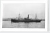 Photograph of the vessel 'Merel' (1925) under way on the River Thames passing Woolwich, 23rd March 1932 by unknown