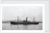 Photograph of the vessel 'Merel' (1925) under way on the River Thames passing Woolwich, 23rd March 1932 by unknown