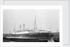 Photograph of 'Oronsay' (1925) at quayside, Tilbury on 24th January 1925 by unknown