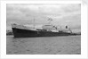 A port bow view of 'Amoria' (1960); Under tow, possibly at Swansea. by Unknown