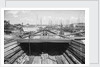 On board a Tongkung type junk which is being fitted out after launching at Singapore by David Watkin Waters