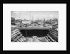 On board a Tongkung type junk which is being fitted out after launching at Singapore by David Watkin Waters