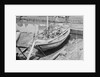 A Twaqo type junk dried out on shore at Singapore by David Watkin Waters