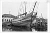 A peaked stern Twaqo type junk berthed at Singapore by David Watkin Waters