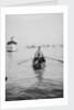 Skulling a sampan at Penang by David Watkin Waters