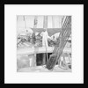 On board an Indian kotia type dhow anchored at Colombo, Ceylon by David Watkin Waters
