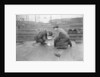 Robert the Bruce. Two welders at work aboard the vessel. by unknown