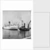 The 'Brasil Star' and the tug Napia by Grierson