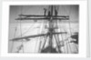 In the ice-pack, from the main-top of the 'Terra Nova' (1884) (Gran, Taylor & Wright on yard) by Herbert George Ponting
