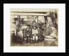 At Proven, Hans Henri, Esquimaux Dog-Driver, with his son and daughter by Thomas Mitchell
