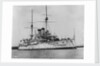Battleship 'Asahi' (Jp, 1899) at moorings in Portsmouth harbour by unknown