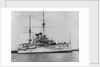 Battleship 'Asahi' (Jp, 1899) at moorings in Portsmouth harbour by unknown