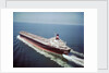 'La Loma' (Br, 1972), under way in the Strait of Malacca, in ballast, probably on maiden voyage by unknown