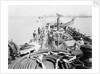 View of deck from foc'sle of Bengal Pilot brig 'Fame' (Br, 1889) by unknown