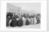 Mubarak Al-Sabah (Sheikh of Kuwait from 1896-1915) holding an outside audience in Kuwait by unknown