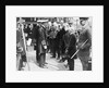 King George V visits the restored 'Victory' in 1928 by unknown