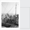 Deck view of passenger/cargo liner 'Corfu' (Br, 1931), Peninsular & Oriental Steam Navigation Co. by unknown