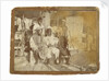 African crewmen aboard paddle-wheel special service vessel HMS 'Sphinx' (1882) by unknown