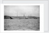 The steam cargo ship 'Cragoswald' (1899) after being torpedoed by German submarine 'U84' by Gibson's of Scilly Shipwreck Collection