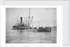 The steam cargo ship 'Cragoswald' (1899) after being torpedoed by German submarine 'U84' by Gibson's of Scilly Shipwreck Collection
