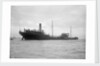 A starboard quarter view of the US tanker 'Gulflight' (1914) after having been torpedoed by Gibson's of Scilly Shipwreck Collection