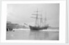 The schooner Mary Barrow (1891) on the beach by Gibson & Sons of Scilly