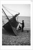 'Miss Nellie' ashore by Unknown