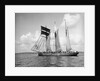 'Mary Millar' 3 masted topsail schooner, at sail off Mevagissey bound for Runcorn with a cargo of china clay by Unknown