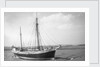 'Garlandstone' auxilary ketch, dried out at Braunton Pill by unknown
