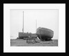 'Elisabeth II' laid up for sale on Brighton beach by unknown